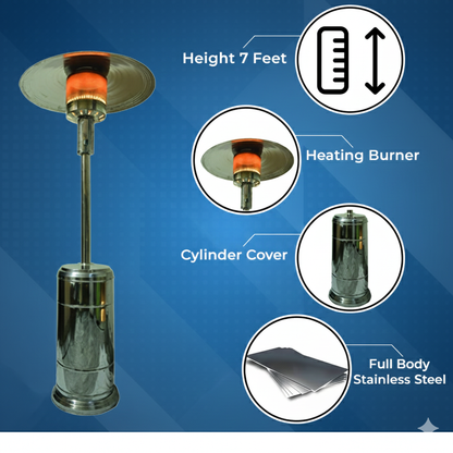 Asia Outdoor Patio Heater – Umbrella Shape Heater